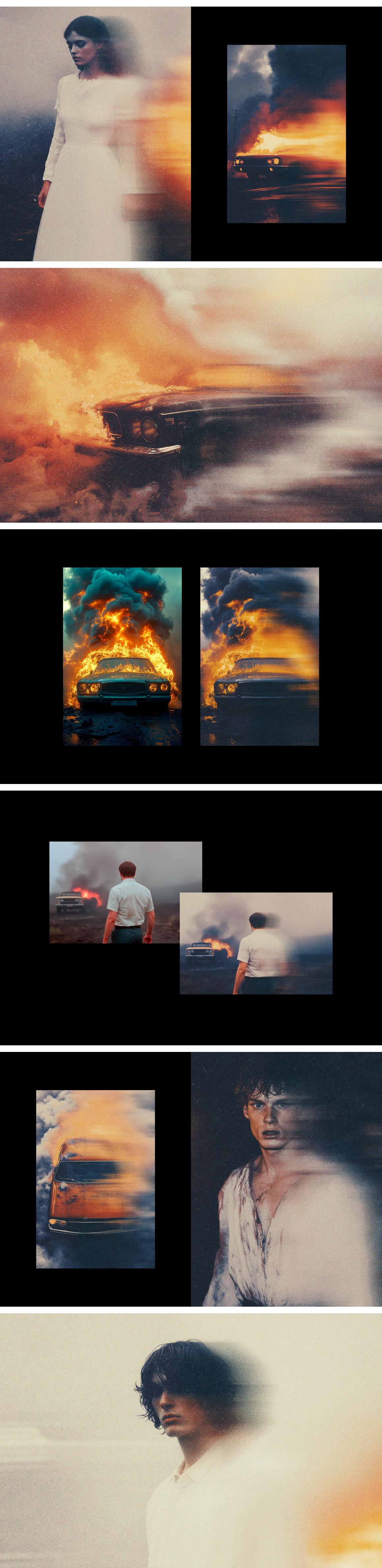 Blurred Cinematic Photo Template