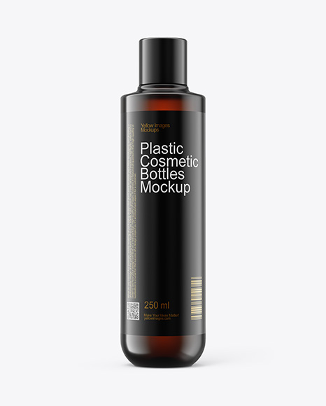250ml Cosmetic Bottle Mockup