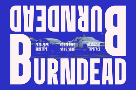 Burndead - Condensed Sans Serif Font - Creative Store