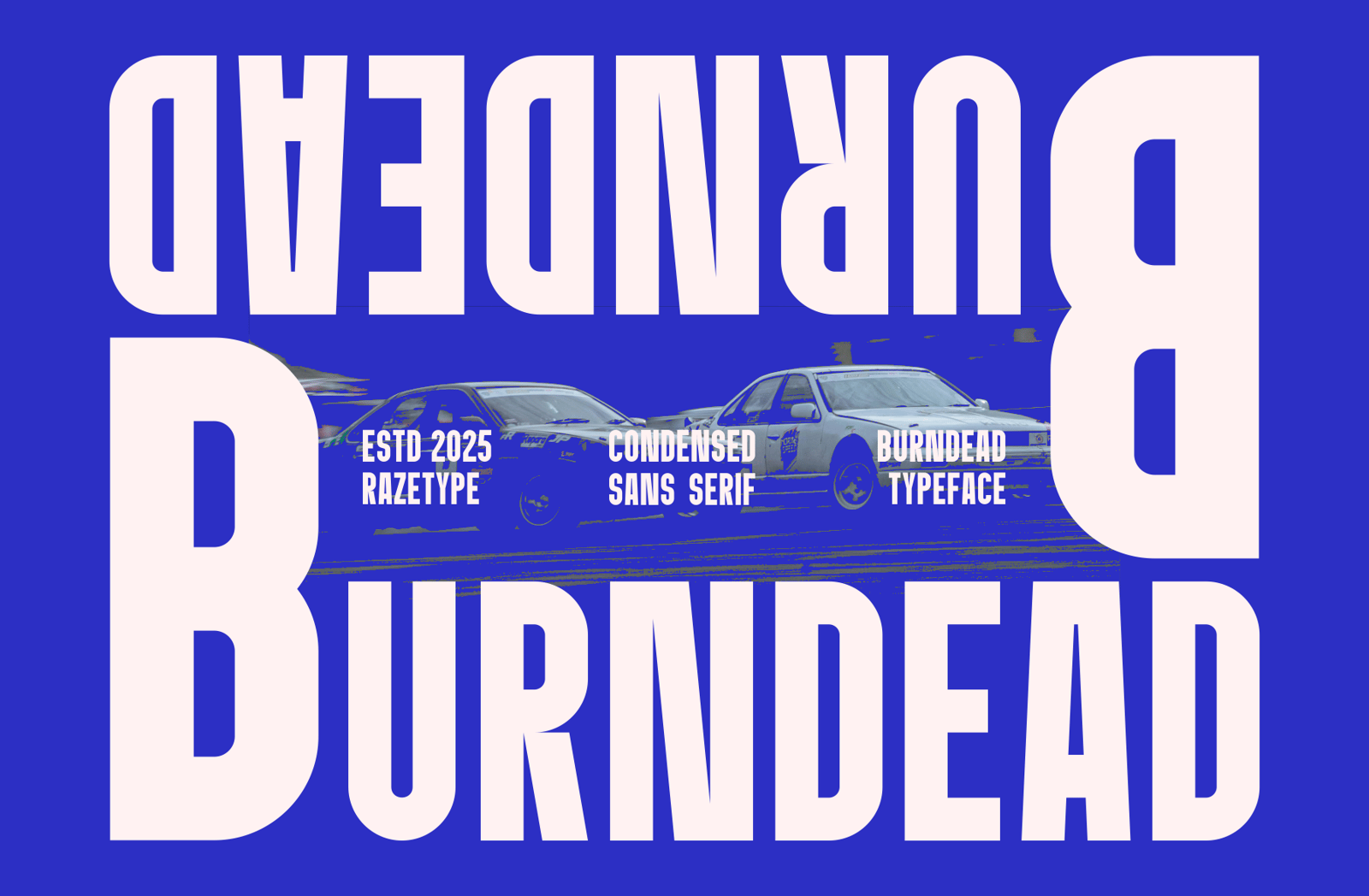 Burndead - Condensed Sans Serif Font