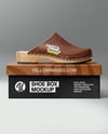Clog Shoe with Box Mockup
