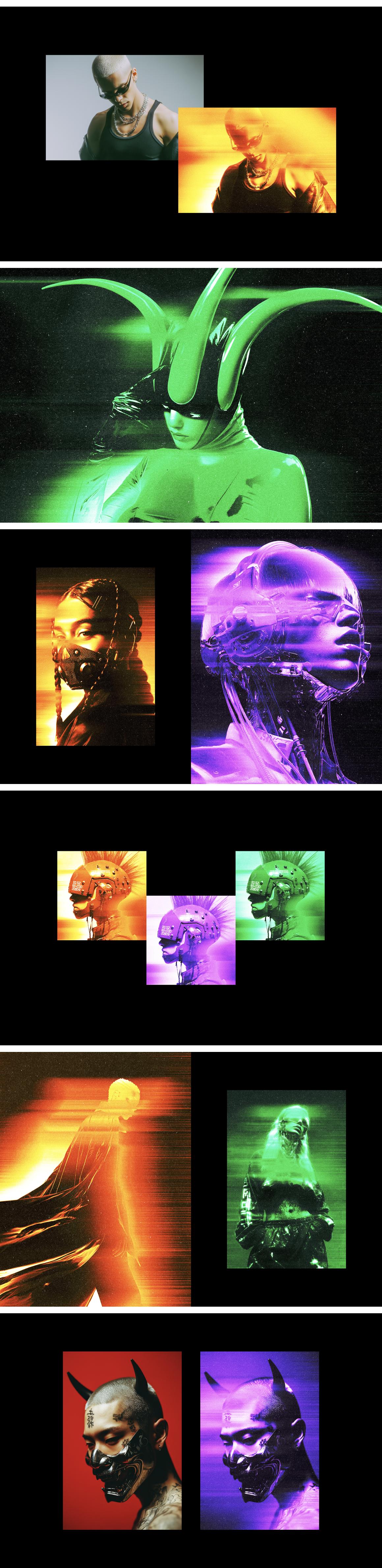 Bright Smudged Photo Effect