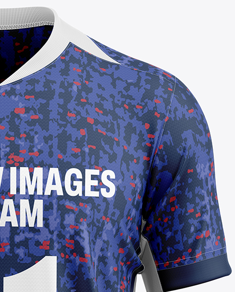 Soccer Jersey Mockup - Front View