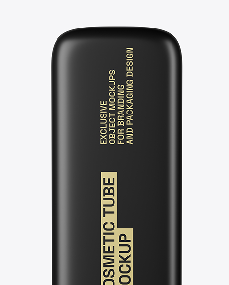 Matte Cosmetic Tube Mockup