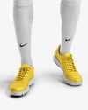 Smiling Man Wearing a Full Soccer Kit Mockup