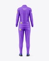 Women's Sport Suit Mockup - Back View