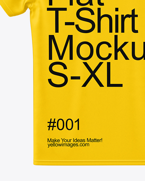 T-Shirt Mockup - Back View