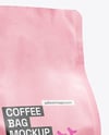 Kraft Paper Coffee Bag Mockup