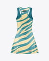 Women's Dress Mockup - Back View