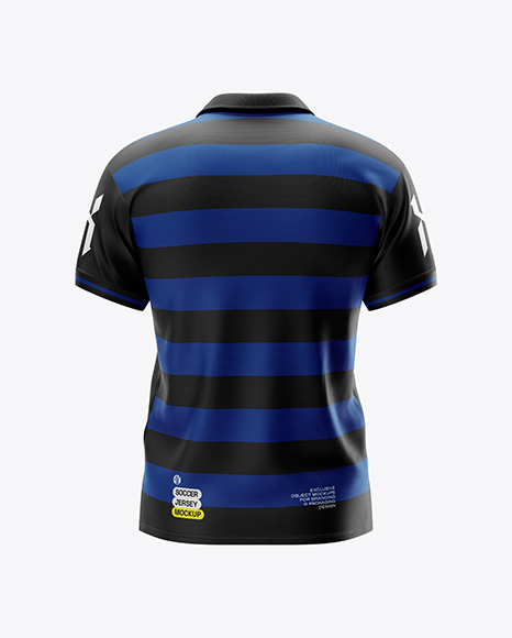 Soccer Polo Jersey Mockup