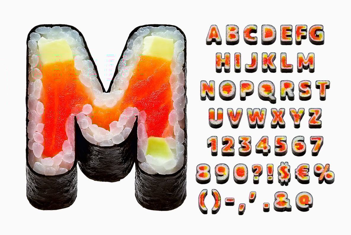 Sushi Font