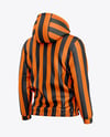 Men's Hoodie Mockup - Back Half Side View