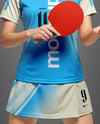 Woman Wearing Table Tennis Uniform Mockup