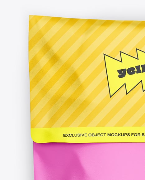 Paper Mailing Bag Mockup