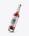 Tall Cognac Bottle Mockup