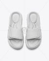Pair of Velcro Slide Sandals Mockup