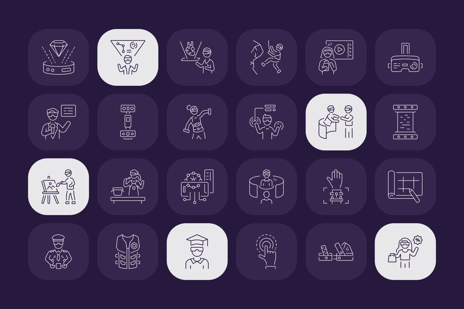 VR Icon Art Set
