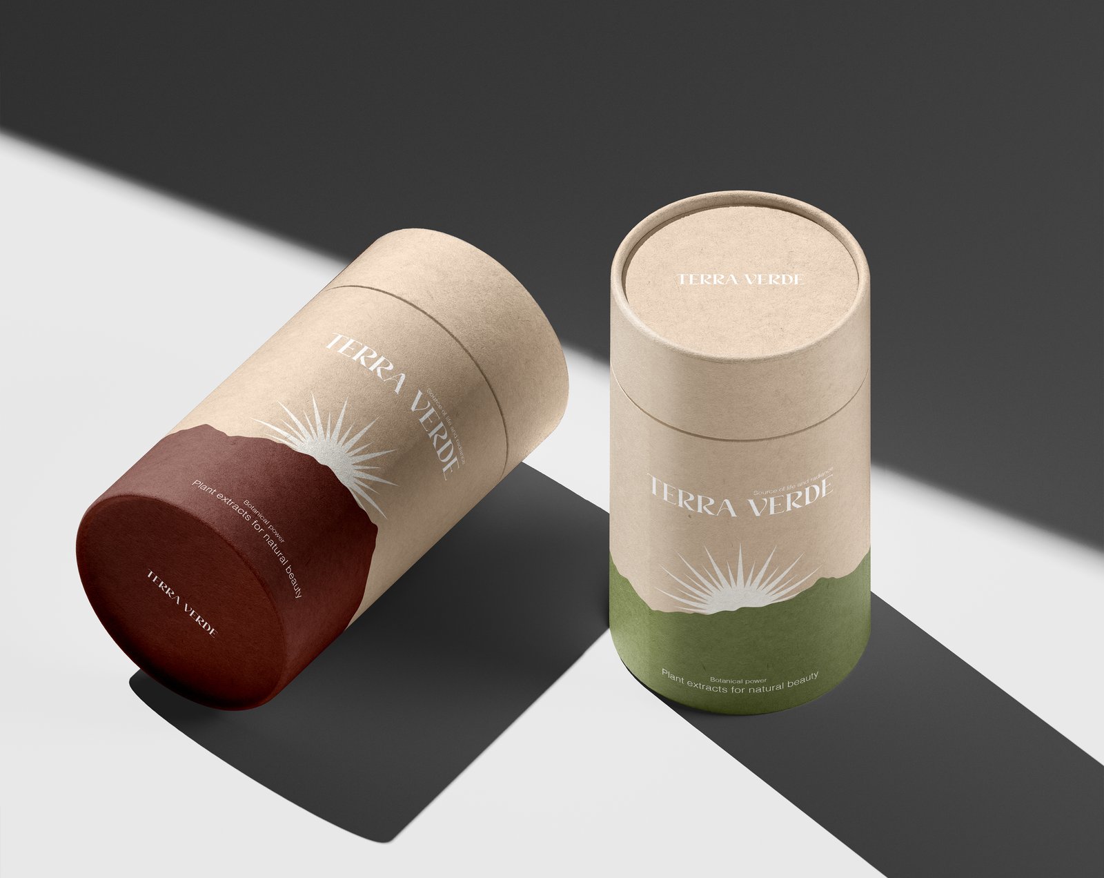 Paper tube mockups