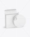 Opened Box With Plastic Jar Mockup
