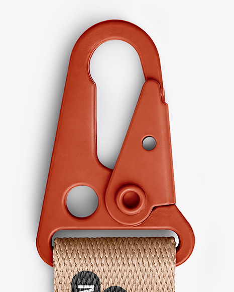 Strap Keychain Mockup