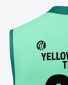 Men's Sleeveless Cycling Jersey Mockup