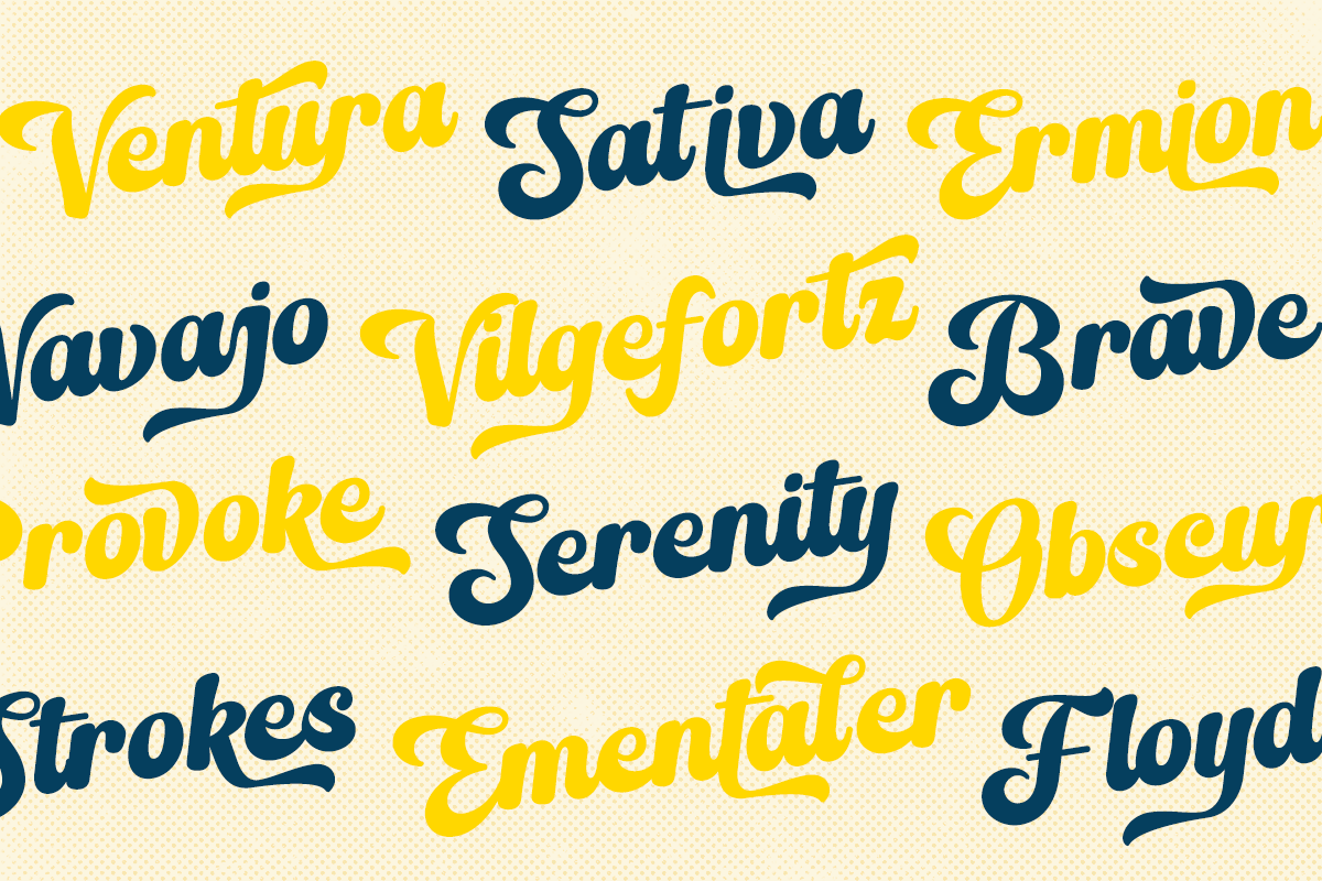 Candelis - Modern Script Font