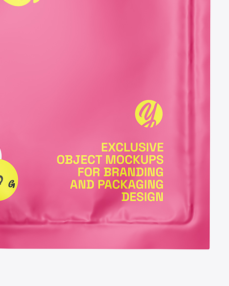 Matte Sachet Mockup