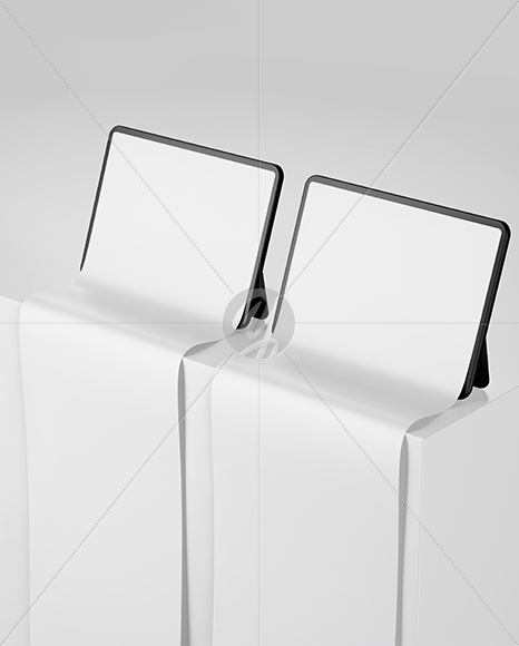 Two iPads Longscroll Mockup