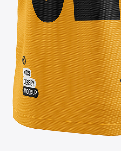 Kids Soccer Jersey Mockup