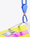 Cardboard Box with Lifting Slings Mockup