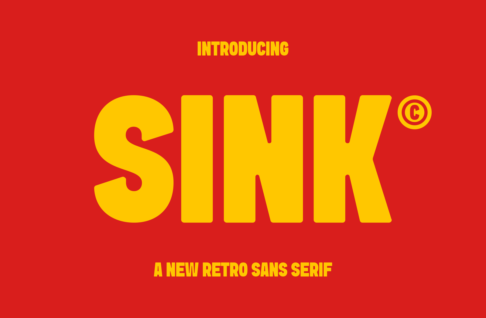Sink Font