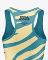 Women's Dress Mockup - Back View