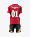 Soccer Kit Mockup - Back View