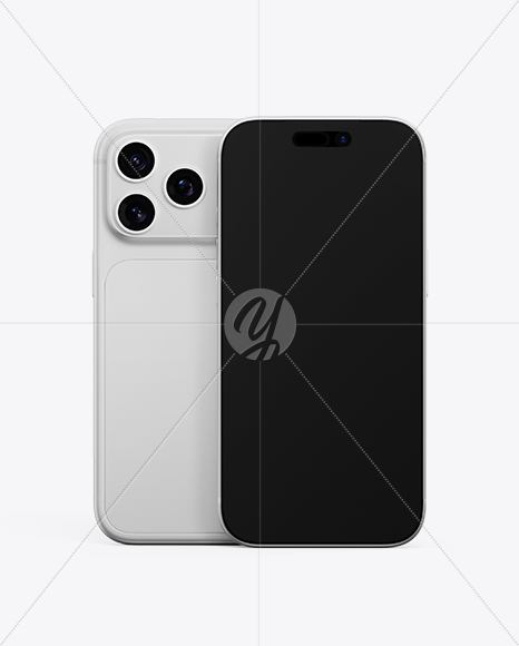 Two iPhone 17 Pro Max Mockup