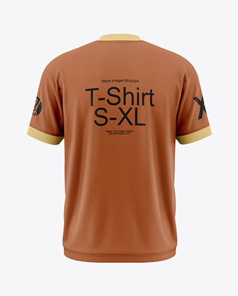 T-Shirt Mockup - Back View