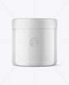 Glossy Cosmetic Jar Mockup