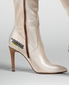 Pair of Over-The-Knee Boots on Women's Legs Mockup