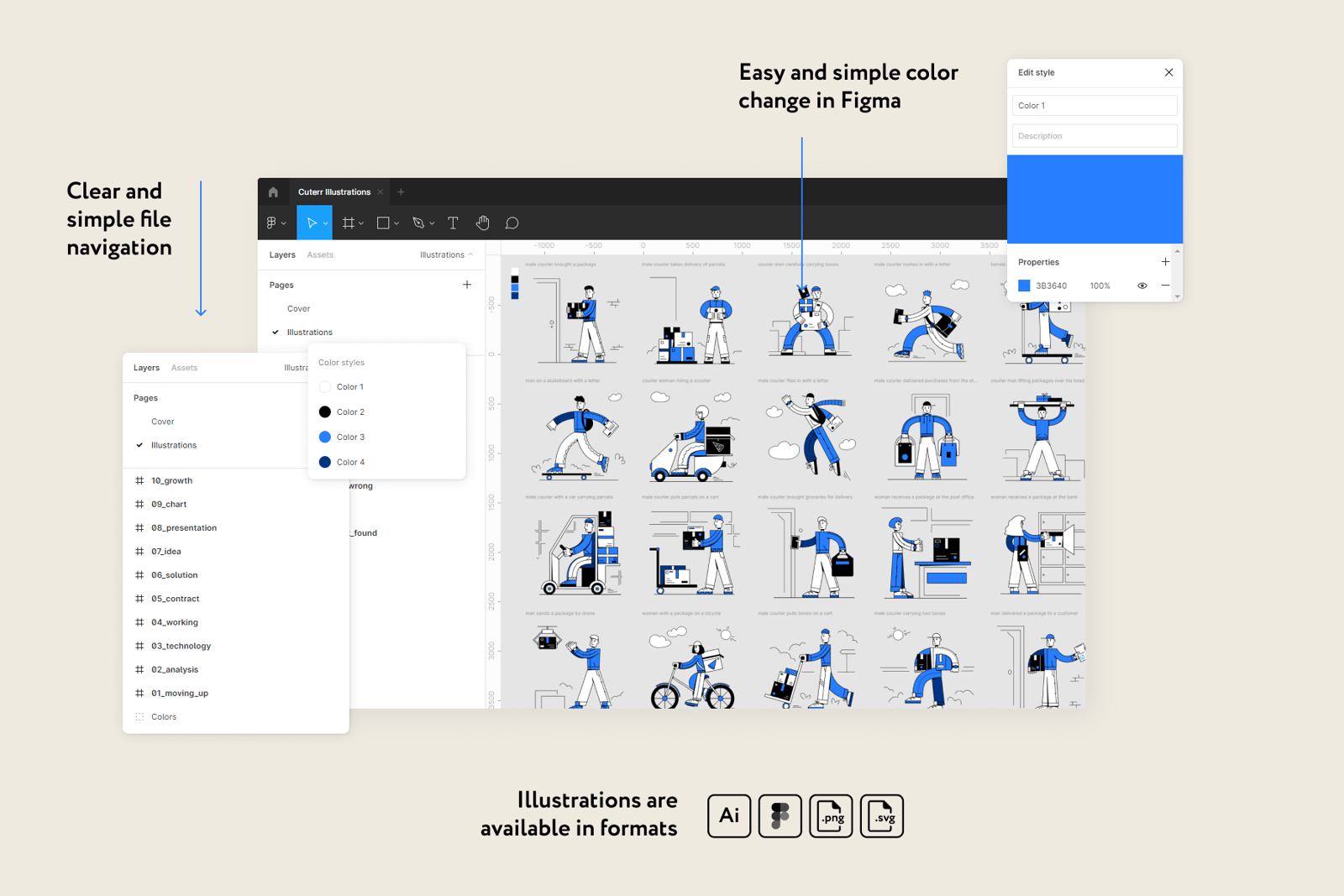 Logsy Delivery Illustrations