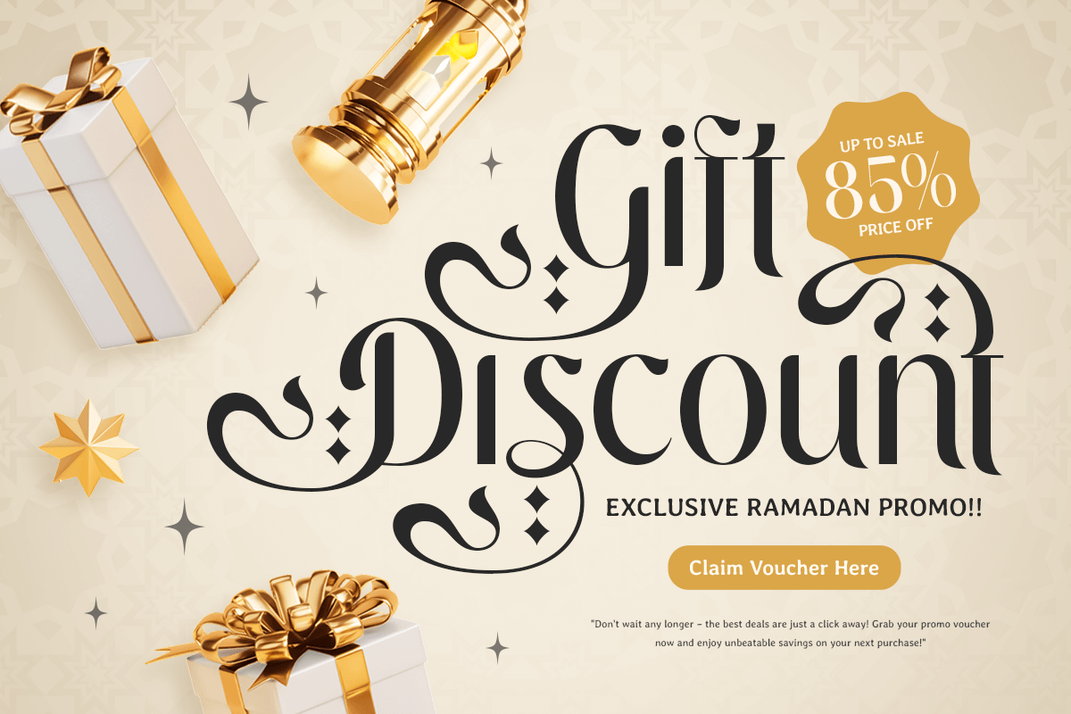 Jerusalem - Lavish Arabic Ramadan Font