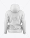 Men's Hoodie Mockup - Back View