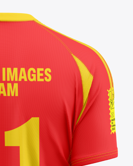 Soccer Kit Mockup - Back View
