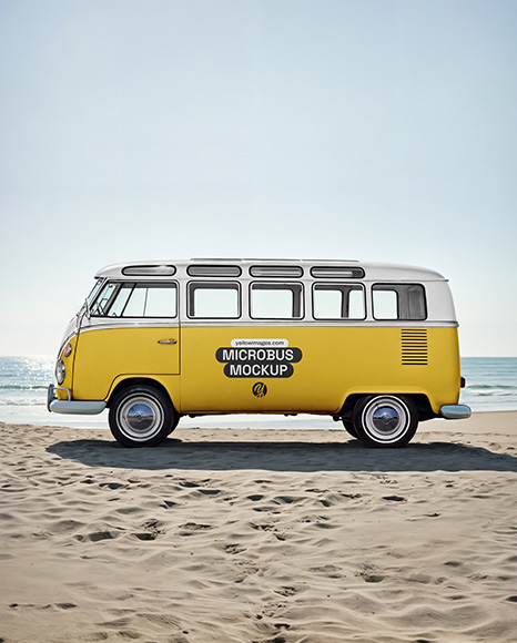 Microbus Mockup - Van mockup