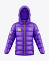 Glossy Down Jacket Mockup