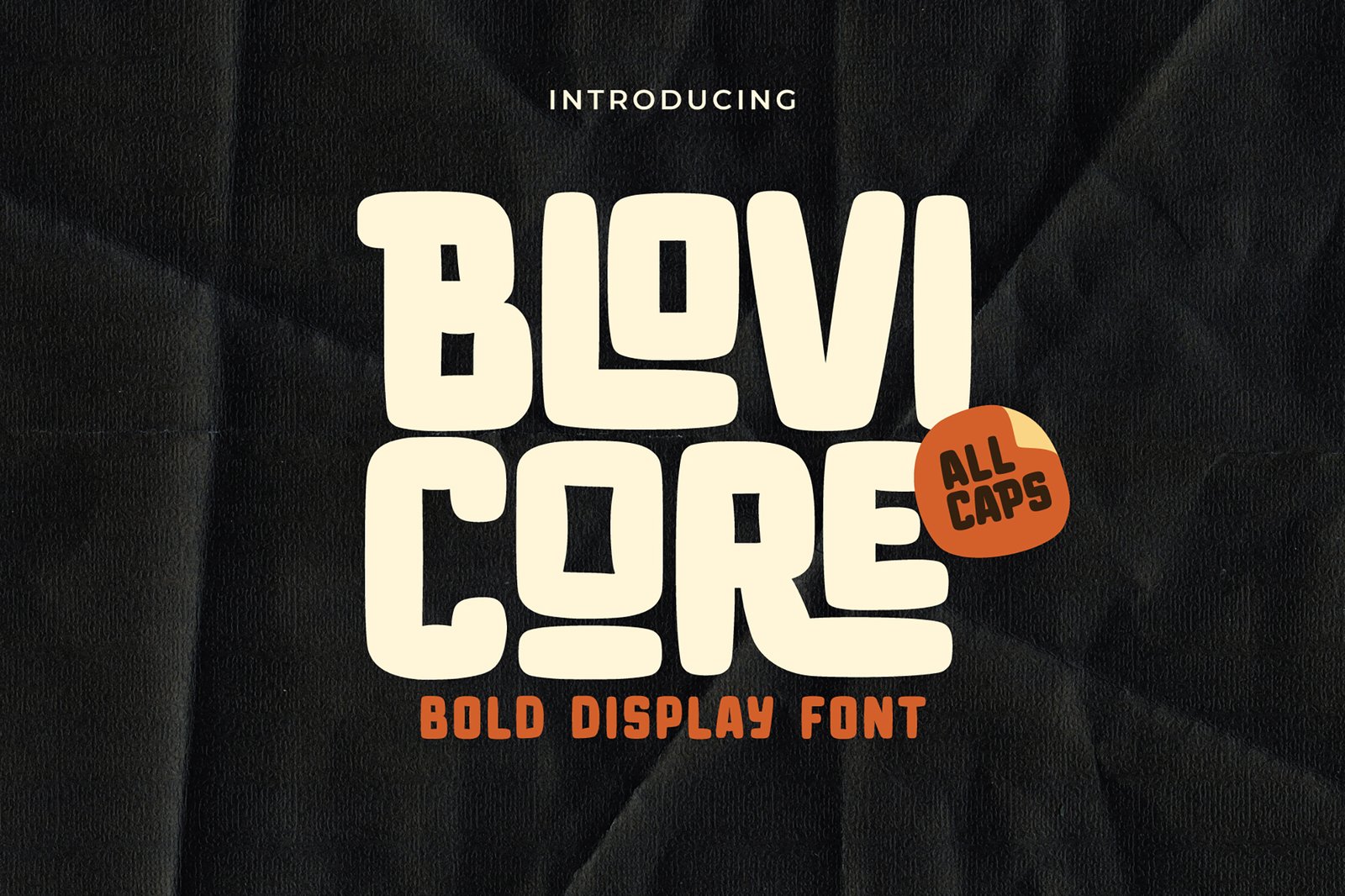 Blovi Core Font