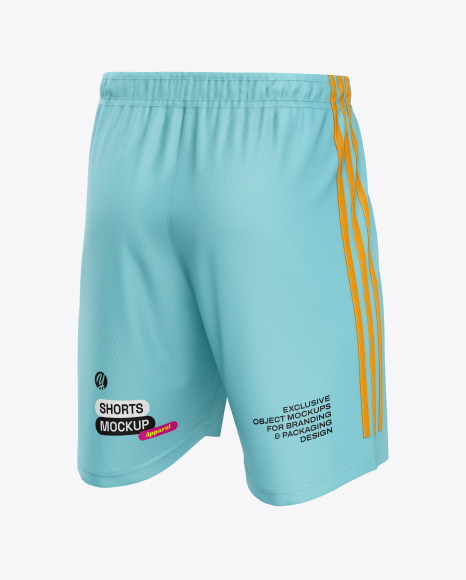 Soccer Shorts Mockup - Back Half Side View - Free+Mockups+Free+Mockups+Mens+Soccer+Shorts+mockup+(Back+...