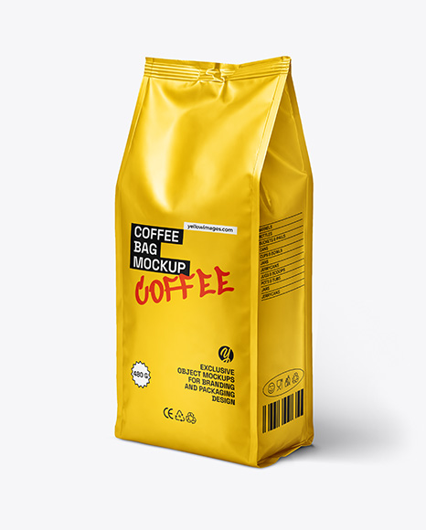 Coffee Bag Mockup