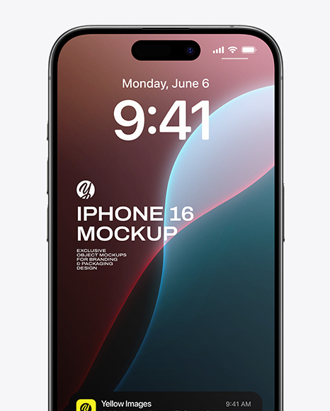 Apple Iphone on the Branch Mockup
