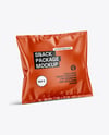 Glossy Snack Package Mockup