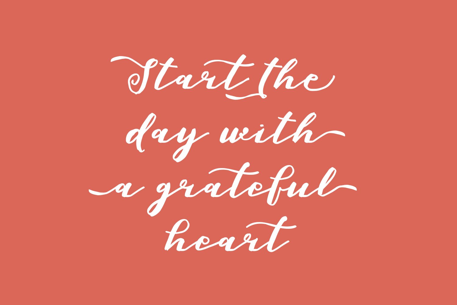 Grateful Story - a handwritten font