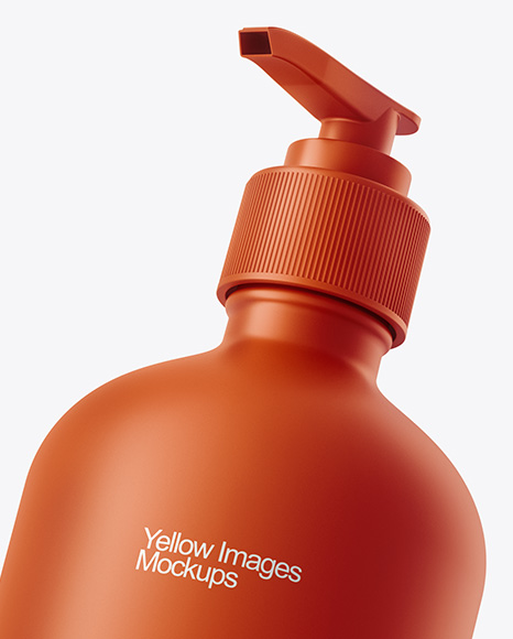 Two Pump Bottles Mockup